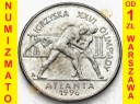 2 zł, złote 1995, Atlanta Zapasy, stan 2