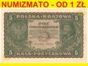 5 mkp marek polskich 1919 II serja BN, stan 3