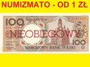 100 zł złotych 1990 POZNAŃ seria H NIEOBIEGOWY st1