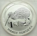 Fabulous 2008, 1 oz uncja srebra 1 dolar Ptak Kiwi