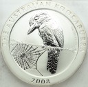Fabulous 2008, 1 oz uncja srebra 1 dolar Kukabura