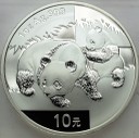 Fabulous 2008, 1 oz uncja srebra 10 juanów Panda