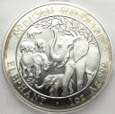 Fabulous 2008 1 oz uncja srebra 100 szylingów Słoń