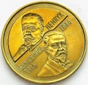 2 zł, złote 1996 Henryk Sienkiewicz, stan 1-