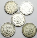 LOT 5x 200 zł 1975 ZWYCIĘSTWO NAD FASZYZMEM SREBRO