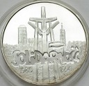 100000 zł złotych 1990 Solidarność LUSTRZANA, s.L-