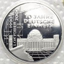 10 Marek SREBRO 2000 D Einheit 10 lat, stan L