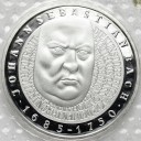 10 Marek SREBRO 2000 D Jan Sebastian Bach, stan L