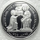 10 Marek SREBRO 2000 J Karol Wielki, stan L
