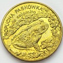 2 zł, złote 1998 Ropucha paskówka, stan 1
