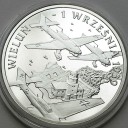10 zł złotych 2009 Wieluń 1 września 1939 stan L