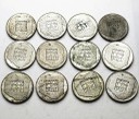 LOT 12 x 200 zł 1974 XXX LAT PRL INWESTYCJA SREBRO