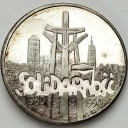 100000 zł złotych 1990 Solidarność typ A stan 1-