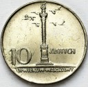 10 zł złotych 1966 MAŁA kolumna Zygmunta Stan 1-