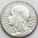 10 zł złotych Głowa kobiety 1932 bez znaku st 3