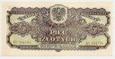 5 zł Pięć Złotych 1944 seria BC Obowiązkowym st 1-