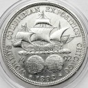 1/2 Dolara Half Dollar SREBRO 1892 Wystawa Kolumba