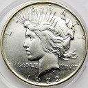 1 Dolar One Dollar SREBRO 1922 Pokoju Liberty