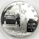 1 Dolar One Dollar SREBRO 1986 Statua Wolności