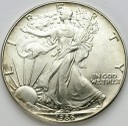 1 oz / uncja One Silver Dollar dolar 1986, SREBRO