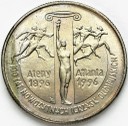 2zł 1995 Ateny Atlanta 100 lat Nowożytnych Igrzysk