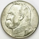 10 zł złotych Józef Piłsudski 1936. Stan 3