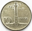 10 zł złotych 1966 MAŁA kolumna Zygmunta Stan 1/1-