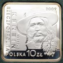 10 zł złotych 2009 Czesław Niemen kwadrat, stan L
