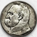 5 zł złotych Józef Piłsudski 1934 STRZELECKI st.3