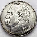 10 zł złotych Józef Piłsudski 1935. Stan 3+