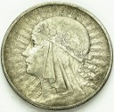 10 zł złotych Głowa kobiety 1932 bez znaku st 3