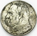 10 zł złotych Józef Piłsudski 1936. Stan 3-