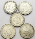 LOT 5x 200 zł 1975 ZWYCIĘSTWO NAD FASZYZMEM SREBRO