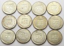 LOT 12 x 200 zł 1974 XXX LAT PRL INWESTYCJA SREBRO