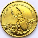 2 zł, złote 1997 Jelonek Rogacz, stan 1. PIĘKNA