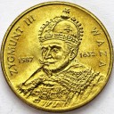 2 zł, złote 1998 Zygmunt III Waza, stan 1-/1