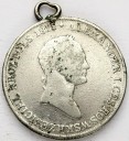 5 złotych polskich 1833 K.G. stan 3-