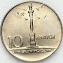 10 zł złotych 1966 MAŁA kolumna Zygmunta Stan 1