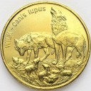 2 zł, złote 1999 Wilk, Wilki, stan 1. PIĘKNA