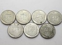 LOT 7 x 200 zł 1974 XXX LAT PRL INWESTYCJA SREBRO
