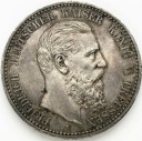 5 Marek Funf Mark 1888 A, Prusy, stan 2, RZADKA