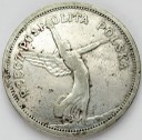 5 złotych 1928 Nike bez znaku, Bruksela, stan 3+