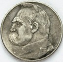 5 zł złotych Józef Piłsudski 1934 STRZELECKI st.3