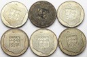 LOT 6 x 200 zł 1974 XXX LAT PRL INWESTYCJA SREBRO