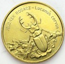 2 zł, złote 1997 Jelonek Rogacz, stan 1. PIĘKNA