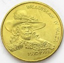 2 zł, złote 1999 Władysław IV Waza, stan 1/1-