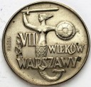 10 zł złotych 1965 VII Wieków Warszawy PRÓBA CuNi
