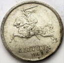5 litai 1936, Litwa