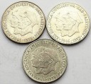 LOT 3x 200 zł 1975 ZWYCIĘSTWO NAD FASZYZMEM SREBRO