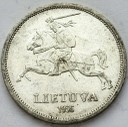 5 litai 1936, Litwa